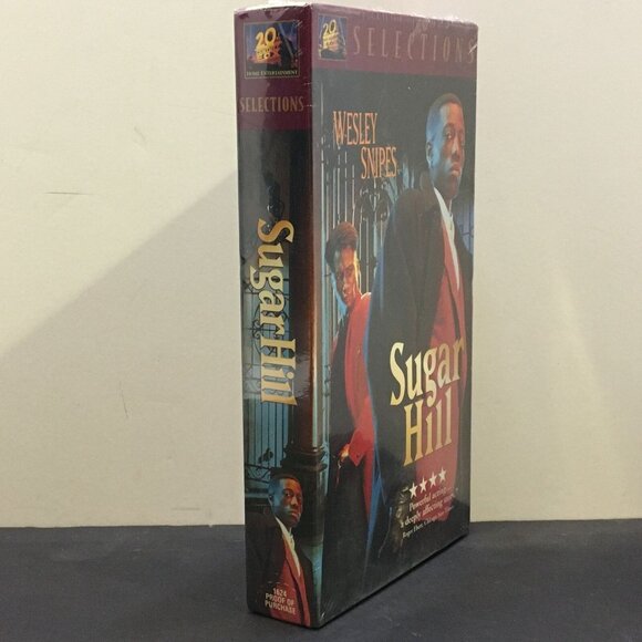 Sugar Hill VHS 1994 Sealed Fox Video Watermarks Wesley Snipes Michael Wright - Picture 6 of 9